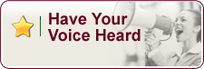 Have Your Voice heard