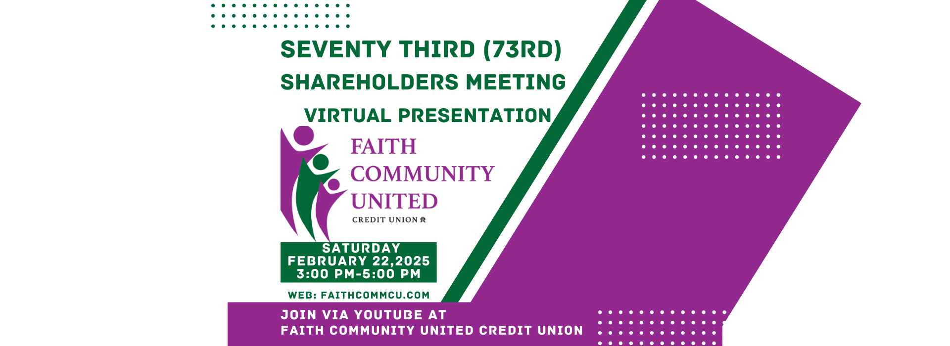 73rd Annual Meeting
